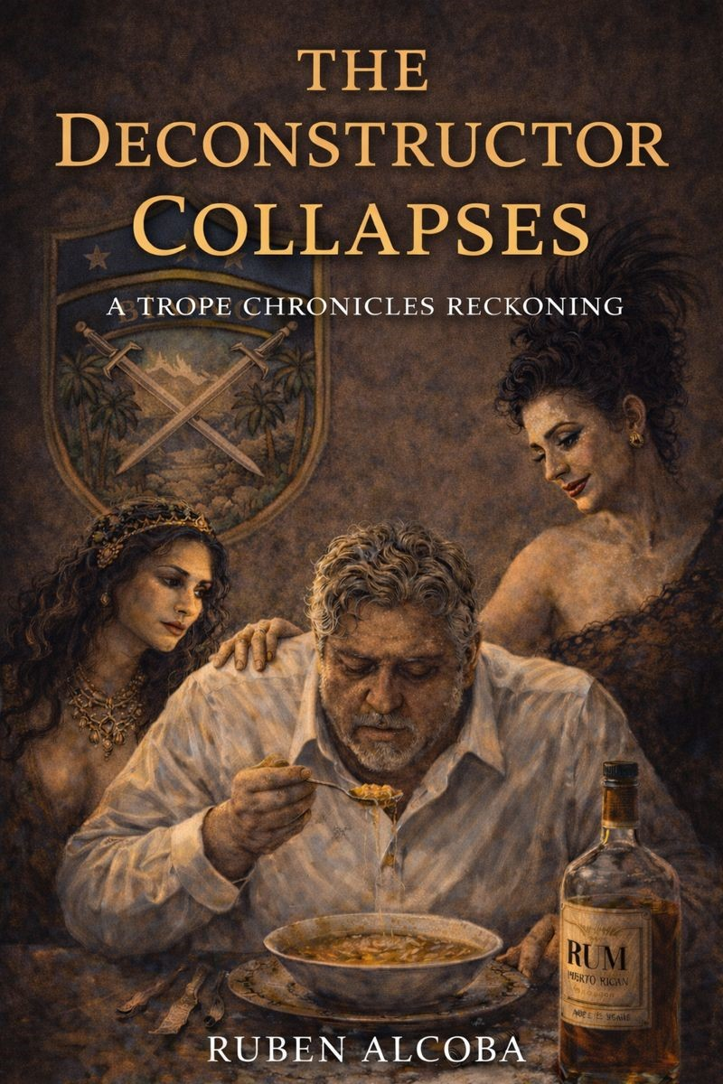 Cover of The Deconstructor Collapses (The Trope Chronicles Book 3) by Ruben Alcoba.